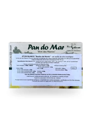 Bonito del norte en aceite de oliva ecológico-Pan Do Mar