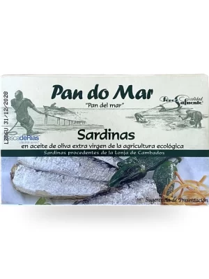 Sardinas en aceite de oliva ecológico-Pan Do Mar