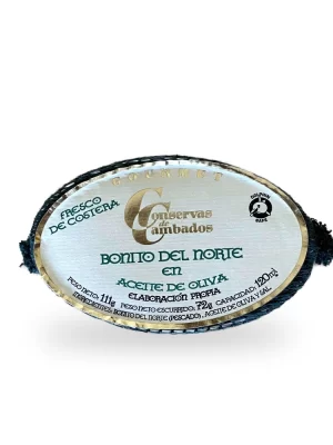 Bonito fresco de Burela en aceite de oliva-Cambados