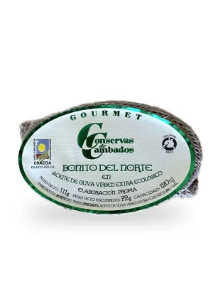 Bonito en A.O.V.E ecológico-Cambados-Gourmet