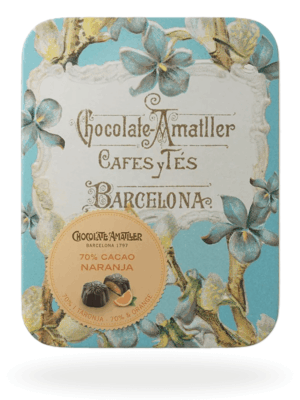 Bombones Chocolate 70% y Naranja-Ametller