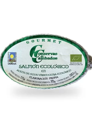 Salmón fresco ecológico en A.O.V.E ecológico-Cambados